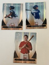 Jay Bruce Jordan Akins 2011 Donruss Elite Aspirations Die Cut Parallel Lot /200