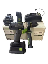 FESTOOL QUADRIVE TPC 18/4 CORDLESS PERCUSSION DRILL KIT-In SYS­TAINER Hard Case