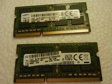 16GB 2x 8GB Samsung PC3-12800 DDR3 1600 MHz PC3-12800 DDR3 - M471B1G73DB0-YK0