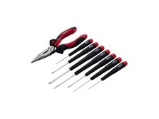 Wiha 26190 - 8 Piece Precision Slotted  Phillips Screwdrivers  Pliers Set