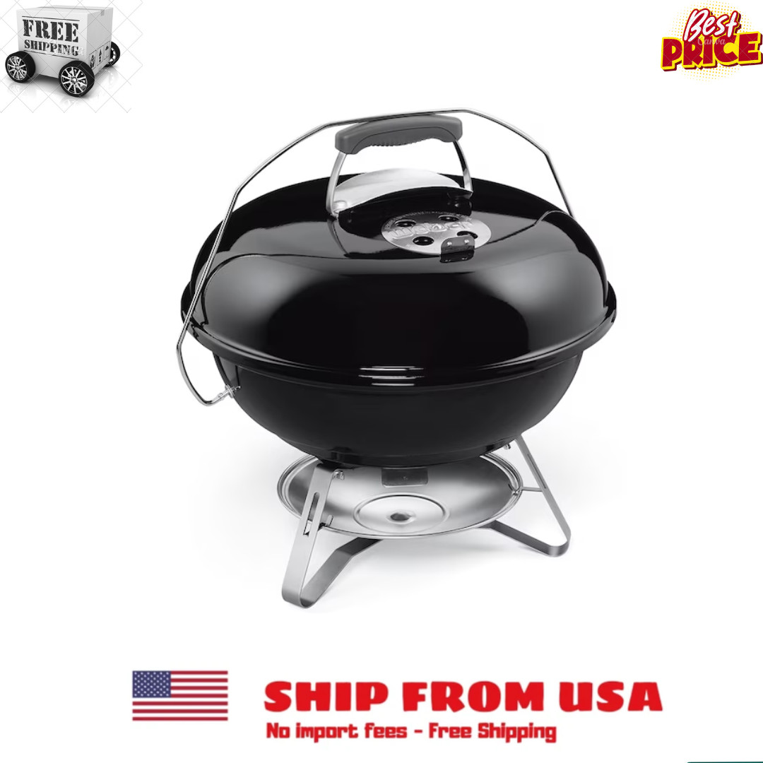 Weber Jumbo Joe 18 in. Portable Charcoal Grill in Black