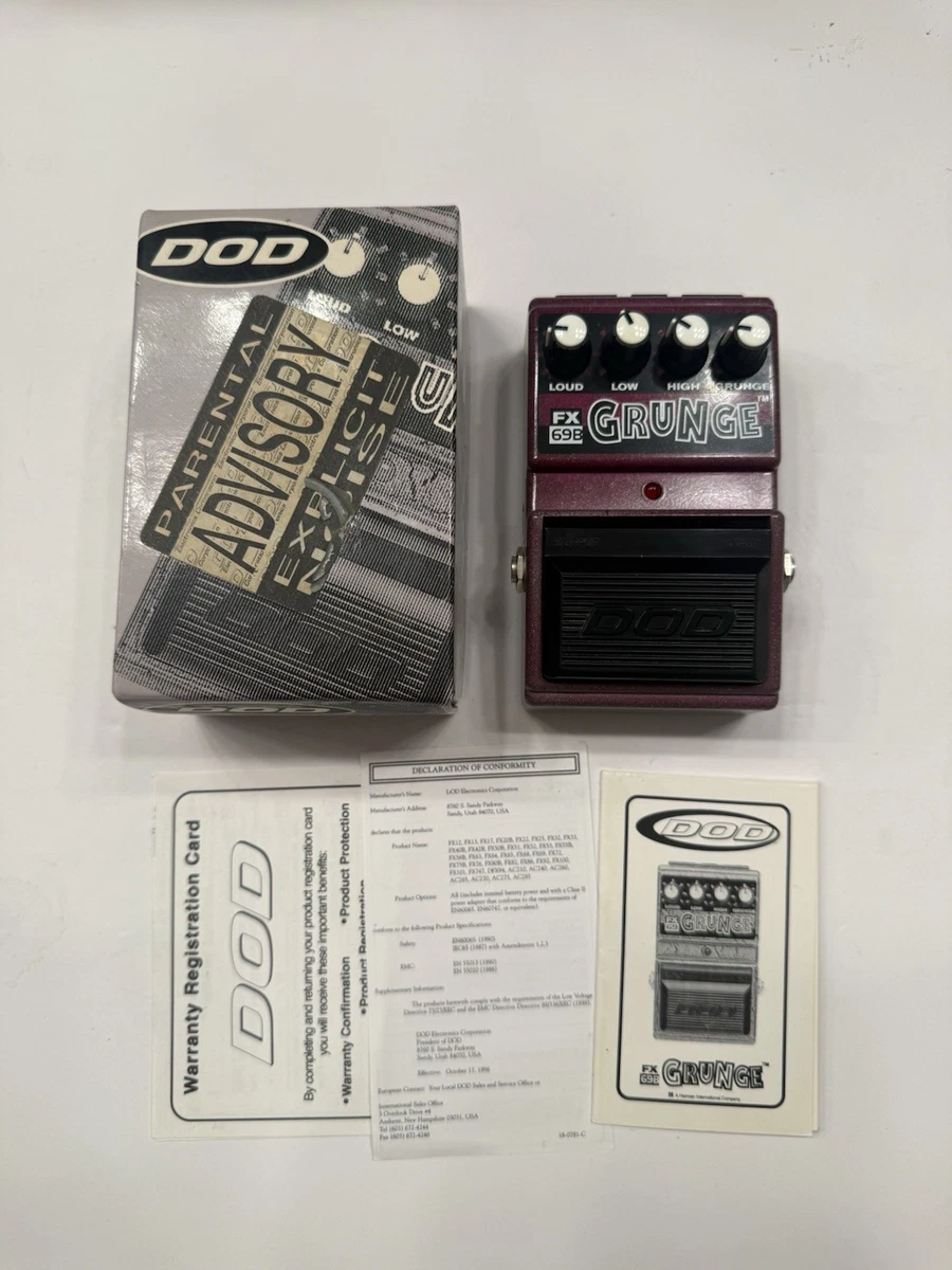 Preços baixos em Pedal DOD Grunge | eBay