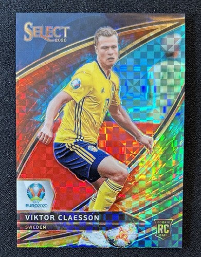 Viktor Claesson 2020 Panini Select UEFA Euro Field Level Tie-Dye Prizm /25