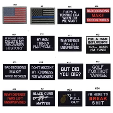 Popular Patch Sew Iron On Patch Badge Transfer Fabric Bag Hat Applique Crafts