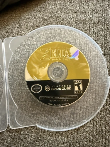 Legend of Zelda: Twilight Princess (Nintendo GameCube, 2006) Disc Only Tested