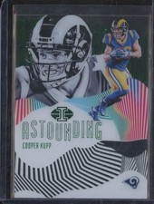 2019 Panini Illusions COOPER KUPP Astounding Green Parallel /149 Football NC15