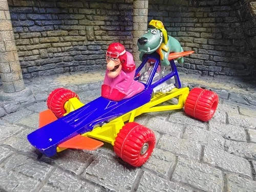 Vintage Corgi Wacky Races Dastardly & Mutley Die Cast Toy Car