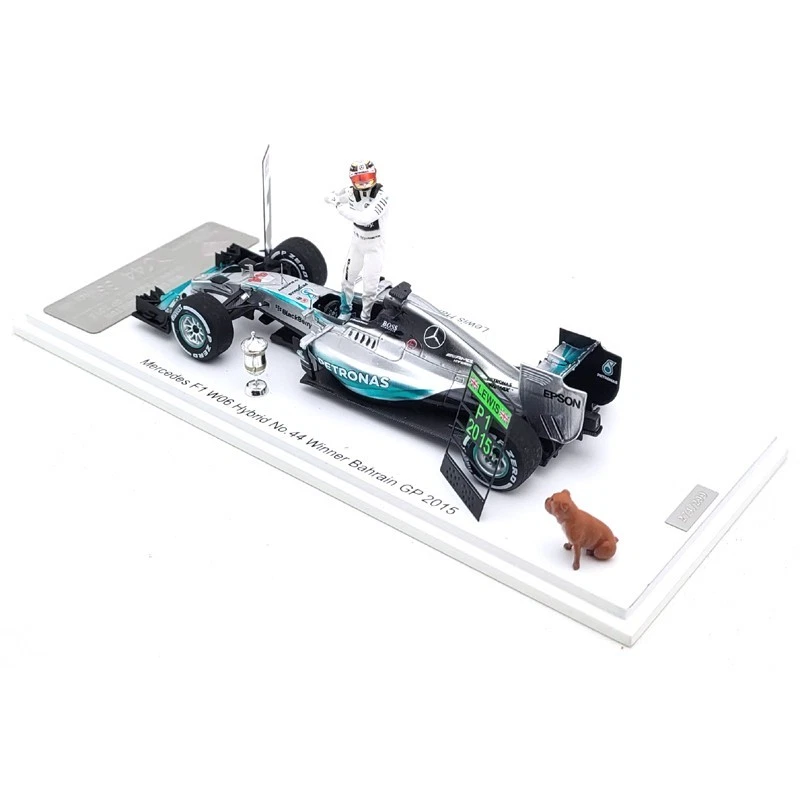 2015 Lewis Hamilton Mercedes-AMG F1 W06 Abu Dhabi GP - 1/43 Spark Models - Immagine 2 di 4