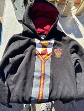 Harry Potter WB Graphic Youth Sweatshirt Hoodie Blk Sz L10/12 