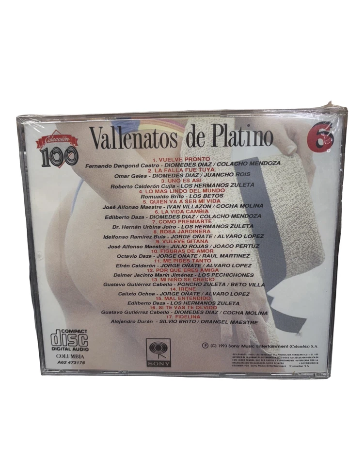 VALLENATO DE PLATINO ТОМ 2 COLECCION 100 # 6  - Изображение 2 из 4