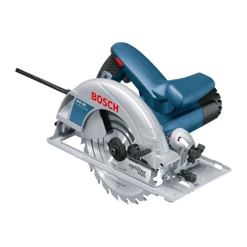 Scie circulaire Bosch Professional GKS 190 à forte profondeur de coupe 70mm