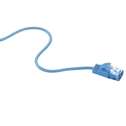 Hama Chat 6 Câble de Raccordement Réseau DSL Lan Ethernet RJ-45 Mince Plat - Afbeelding 3 van 5