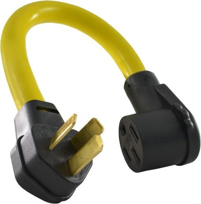Conntek EV1050T Adapterkabel NEMA 10-50P auf 14-50R für Tesla, Schwarz