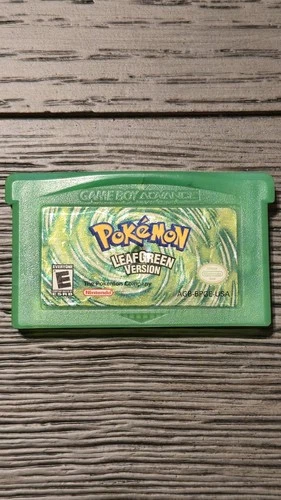 Pokemon LeafGreen Version (Nintendo Gameboy Advance, 2004) GBA Authentic Tested