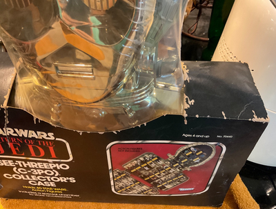 1983 C-3PO See-Threepio Collector's Case STAR WARS Vintage