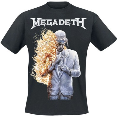 Megadeth T-Shirt Herren Album 17 Cover schwarz Band-Merch, Bands, Nachhaltigkeit