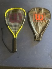 Wilson Crushing Power Xpress Racquetball Racquet - Yellow Black - Sport 3 7/8"