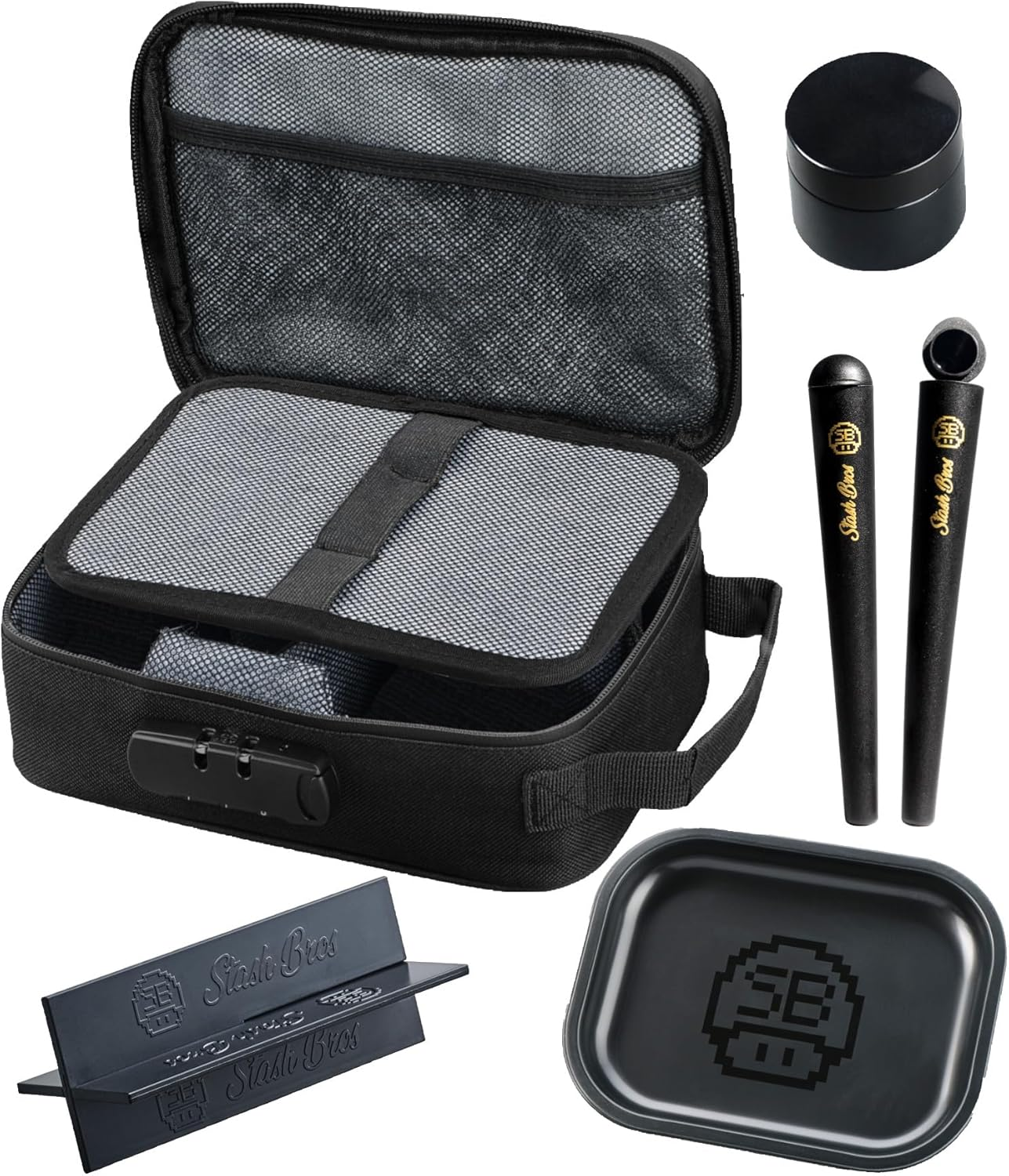 Smell Proof Bag with Accessories | Smell Proof Container Stash Box with 2 Doob T