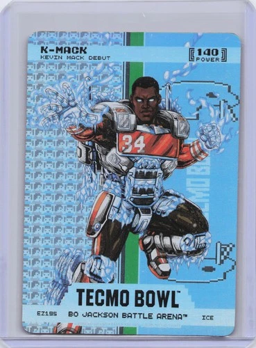 K-Mack KEVIN MACK Ice Endzone 140 Power | 2026 Bo Jackson Battle Arena Tecmo