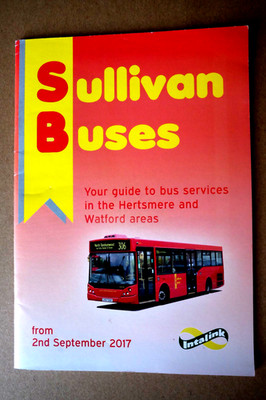 SULLIVAN BUSSE HERTSMERE, WATFORD GUIDE 2. September 2017. Titelbild LK57 EHX