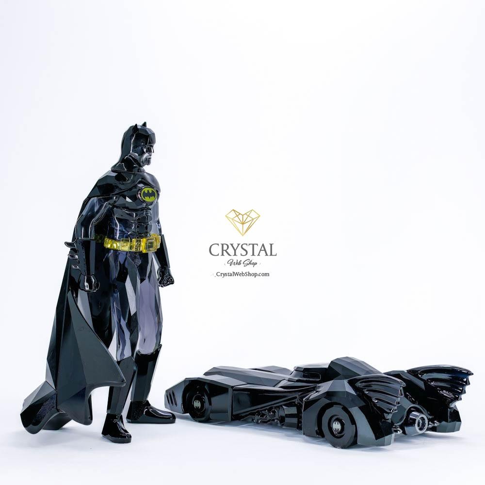 Swarovski Warner Bros Figurines Set Batman and Batmobile 5492687