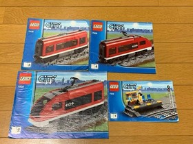 LEGO City RC Train Passenger Train 7938 In 2010 Used Retired W/Manuals As Is