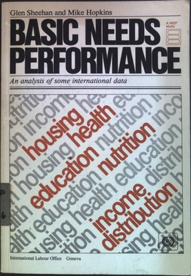 Basic Needs Performance: An Analysis of Some Internationl Data Sheehan, Glen and