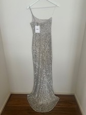 Nookie Demi One Shoulder Gown Size M