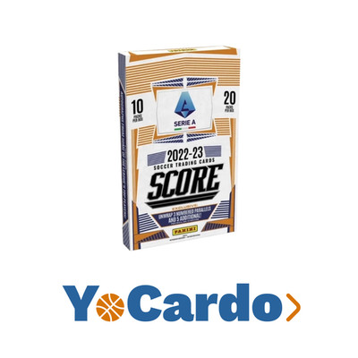 2022-23 Panini Score Serie A Soccer Retail Box