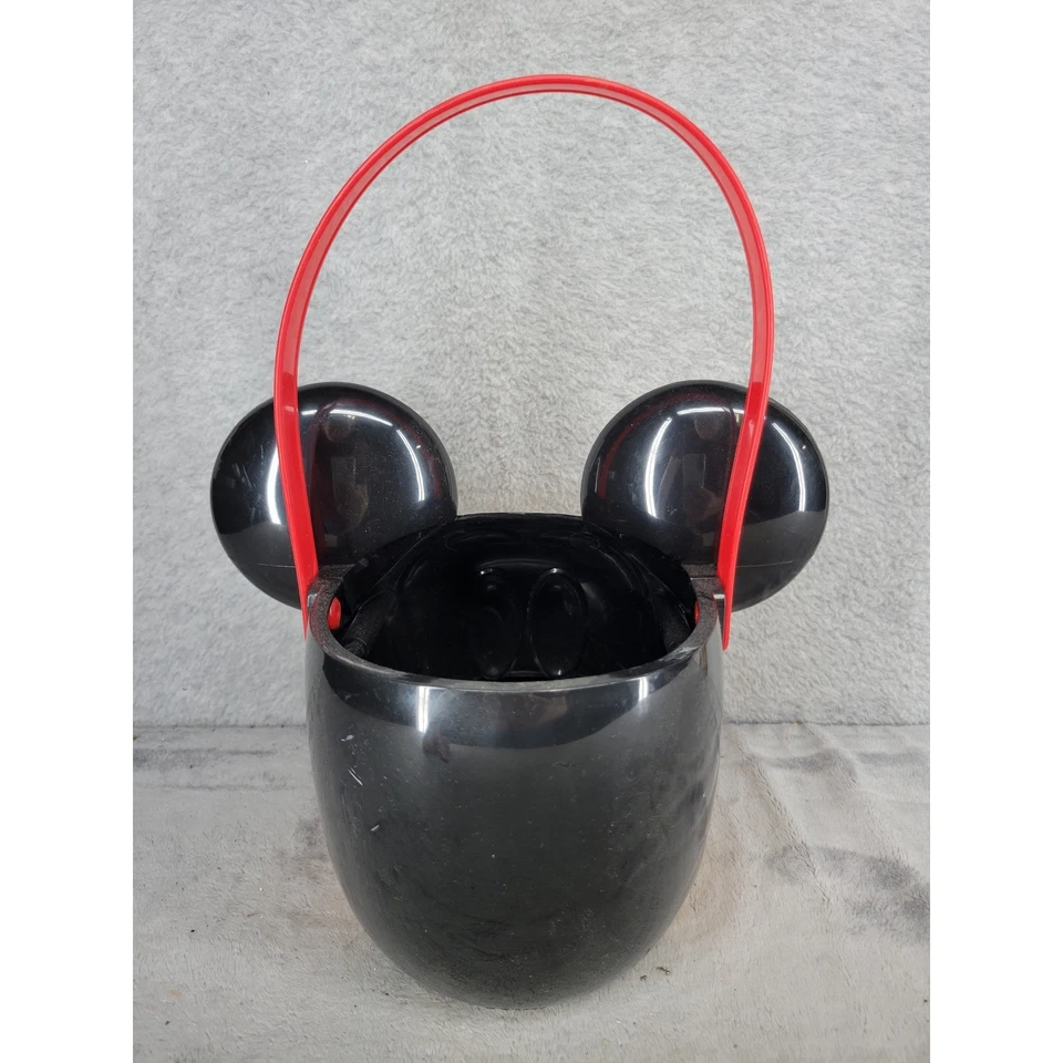 Cubo de plástico Disney Mickey Mouse cubo de caramelo regalo Pascua Halloween fiesta favor Foto 3 de 4