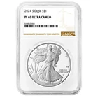 2024-S $1 1-oz Proof American Silver Eagle NGC PF69UC Brown Label