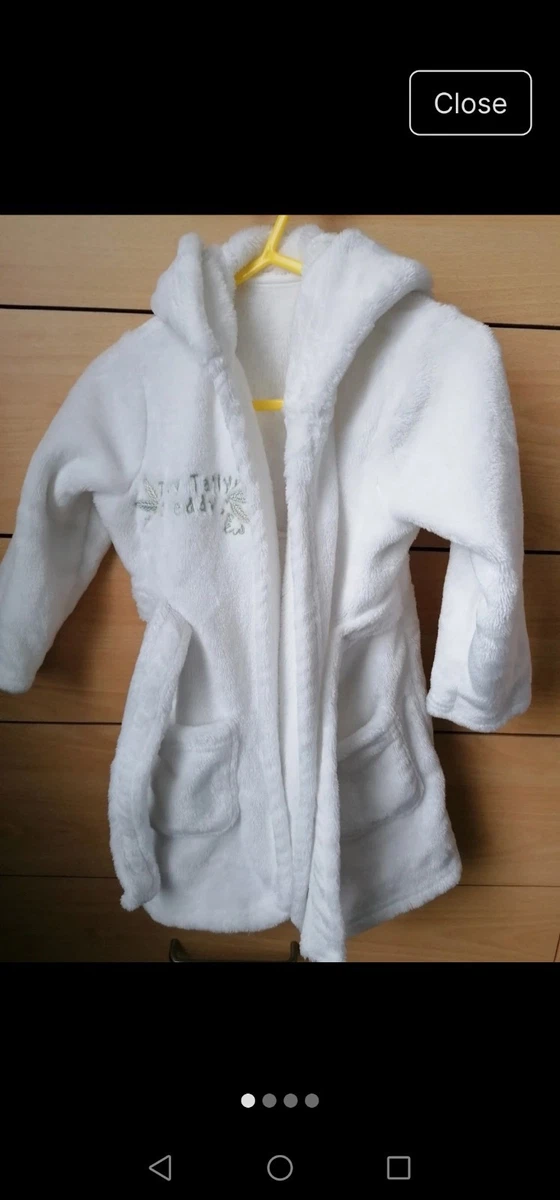 chinese dress ladies Women's Teddy Chunky Soft Fleece Tie Robe Dressing Gown with Hood in T   Tokyo Laundry