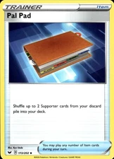 Pal Pad 172/202 | Sword & Shield Base Set | Pokemon TCG | English | Uncommon