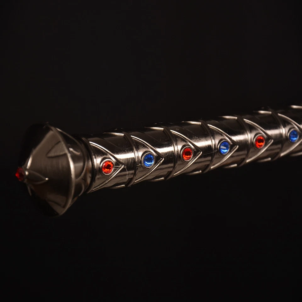 48 polegadas Anime Sword/Sword of Omens/Lâmina de aço inoxidável/Padrão vermelho/Colecionável - Imagem 4 de 4