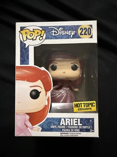 Funko POP! The Little Mermaid: Ariel #220 Hot Topic Exclusive Glitter