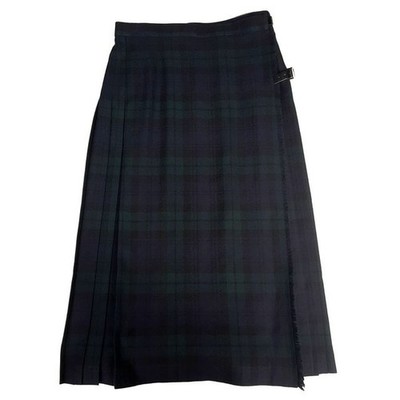 Black Watch (Campbell) Modern - Premium Wool Kilted Skirt  28W 30L