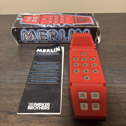 Parker Brothers Merlin The Electronic Wizard Vintage Game 1978 Tested Works!