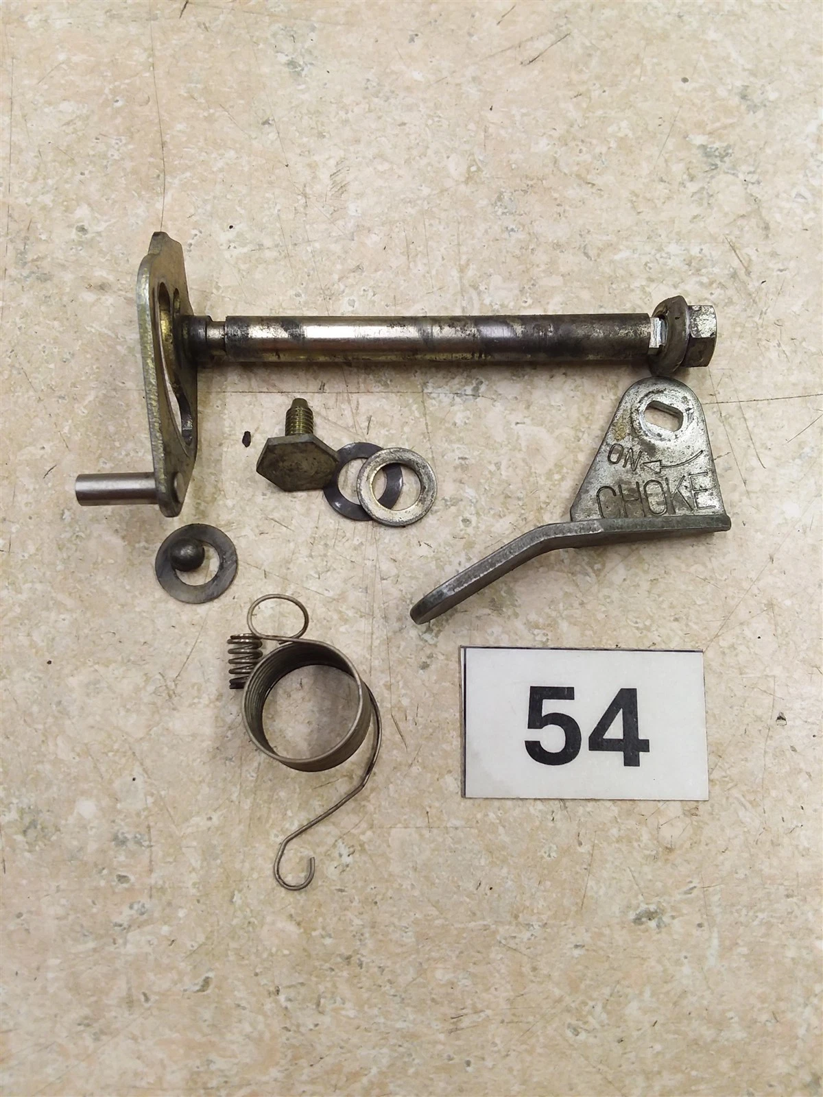 Kawasaki KZ440-LTD 1391 Carburetor Left Choke Shaft 1980-1983 #54 ACP34