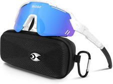 Kids Sports Polarized Sunglasses: Youth Baseball Sun Glasses Cycling Glasses for