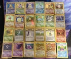 Pokemon Vintage Card Lot - Base Set, Shadowless, Fossil, Base Set 2, Holos