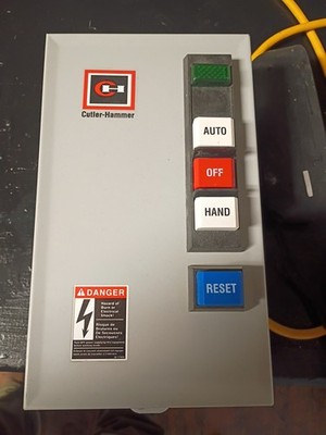 ECN0811AHA Cutler-Hammer Motor Starter 2-Pole 1-Phase 600V 27A 120V Coil