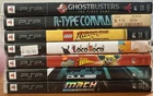 Lot (7) Sony PSP PlayStation Portable JP Games Ghostbusters, Indiana Jones Lego