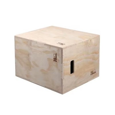 Wood Plyometric Box Agility Box for Home Gym Versatile Exercise Equipment for