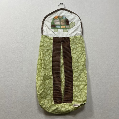 Vtg Hanging Diaper Organizer Woolrich Diaper Stacker Turtle Nursery Decor Baby