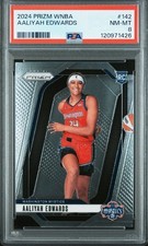 2024 Prizm WNBA Aaliyah Edwards PSA 8