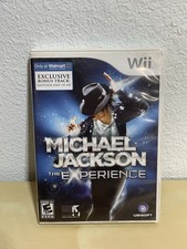 Michael Jackson: The Experience Walmart Edition Nintendo Wii 2010 CIB W/ Manual