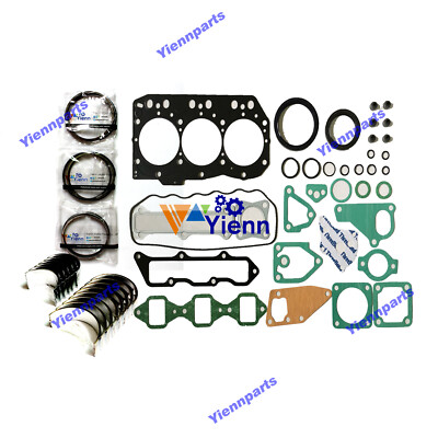 3D82AE-3 3TNE82A Overhaul Re-ring Kit For Yanmar Engine Komatsu PC15 PC20 PC25 