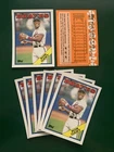 Ron Gant RC rookie card, 1988 Topps Traded #39T, Atlanta Braves