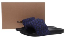 NEW BURBERRY MEN'S FURLEY PUFF ROYAL BLUE BEACH POOL SLIDE SANDALS SHOES 41/8