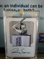 2017 DANSBY SWANSON National Treasures RC Printing Plate 1/1 Auto Patch Rookie